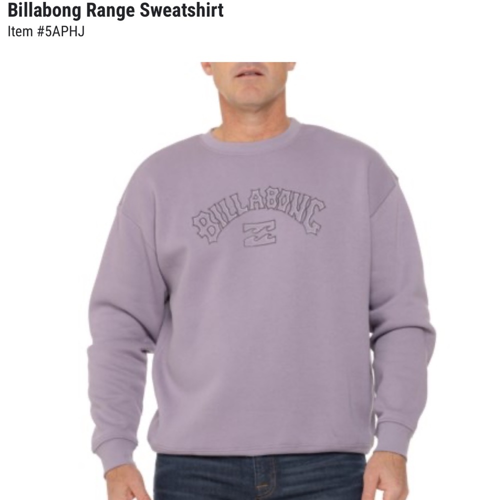 Billabong Men's Range Crewneck sweatshirt